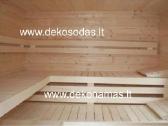 Medinė sauna „marina“ 45 mm, 480x240 cm - nuotraukos Nr. 5