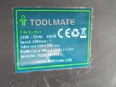 Plytelių pjovimo staklės Toolmate DT-920730 - nuotraukos Nr. 3