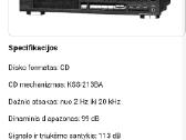 Sony cdp-761 CD grotuvas su distanciniu pultu. - nuotraukos Nr. 4
