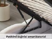 Nauja dvigulė miegamojo lova su patalynės dėže - nuotraukos Nr. 9