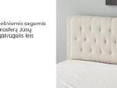 Dvigulė miegamojo lova su patalynės dėže - nuotraukos Nr. 19