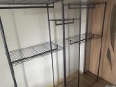 Atvira metalinė drabužių spinta - nuotraukos Nr. 4