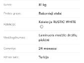 Rašomasis stalas su lentyna ir kėde ant ratukų - nuotraukos Nr. 2