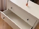 Ikea Hemnes komoda, balta, 3 stalčių. - nuotraukos Nr. 2