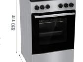 Gorenje Mek3011sb dujinė/elektrinė viryklė 50cm - nuotraukos Nr. 7