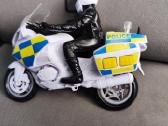Motociklas su sirena policijos - nuotraukos Nr. 3