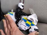 Motociklas su sirena policijos - nuotraukos Nr. 5