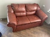 Parduodu sofa išsitiesę gryną oda - nuotraukos Nr. 2