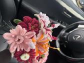 Rankų darbo gėlės ir puokštės - nuotraukos Nr. 4
