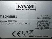 Elektrinis grilis Kynast Bgt-2000.8 (Expo Börse) - nuotraukos Nr. 4