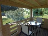 Medinis vasarnamis „giraitė“ 60 m², 44 mm - nuotraukos Nr. 2