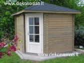Kampinis medinis sodo namelis 40 mm, 260260 cm - nuotraukos Nr. 2