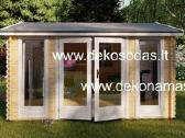 Medinis sodo namelis „trend“ 40 mm, 390300 cm - nuotraukos Nr. 4