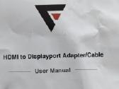 Hdmi Display port kabelis su Usb.4k. - nuotraukos Nr. 8