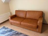 Odinė sofa su miegama funkcija - nuotraukos Nr. 3