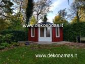 Kampinis medinis sodo namelis 40 mm, 360360 cm - nuotraukos Nr. 2