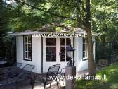 Kampinis medinis sodo namelis 40 mm, 360360 cm - nuotraukos Nr. 3