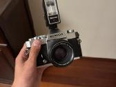 Konica Autoreflex T3 su Objektyvu ir priedais - nuotraukos Nr. 2