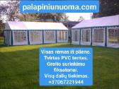 Naudotos Pvc 500 g/m palapinės ir lauko baldai - nuotraukos Nr. 9
