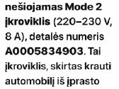 Mercedes-benz nešiojamas Mode 2 ikroviklis - nuotraukos Nr. 4
