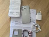 iPhone 15 pro 128,natural titanium - nuotraukos Nr. 2