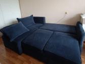 Kampinė sofa su miegamąja funkcija. Kaina derinama - nuotraukos Nr. 4