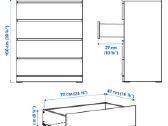 Ikea Malm komoda - nuotraukos Nr. 6
