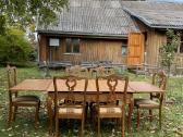 Valgomojo stalas, 6 kėdės - nuotraukos Nr. 4