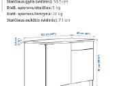 Ikea virtuvine spintele - nuotraukos Nr. 2