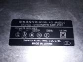 Sanyo stiprintuvas ir tiuneris - nuotraukos Nr. 4