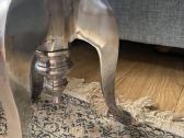 Elegantiškas metalinis šoninis / kavos staliukas - nuotraukos Nr. 7