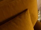 Aksominė garstyčių spalvos sofa - nuotraukos Nr. 8
