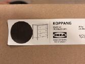 Nauja Ikea Koppang tamsiai ruda komoda - nuotraukos Nr. 6