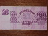 Latvijos 20 rublių banknotas - nuotraukos Nr. 2