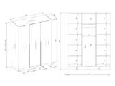 Nauja Spinta Senso 3D su 50% nuolaida! 150 cm - nuotraukos Nr. 3