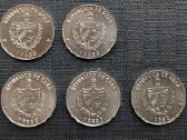 Kuba 1 peso (5 skirtingos monetos) - nuotraukos Nr. 2