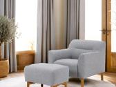 Sofa, fotelis, pufas - nuotraukos Nr. 3
