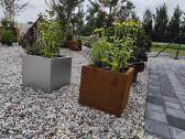 Corten, dažyti metaliniai vazonai - nuotraukos Nr. 7