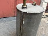Rankų darbo metalo bačkutė su žalvariniu kraneliu - nuotraukos Nr. 3