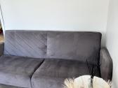 Veliūrinė sofa lova - nuotraukos Nr. 4