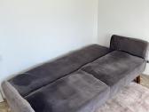Veliūrinė sofa lova - nuotraukos Nr. 6