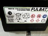 Fulbat U1r-9 12v 28ah 300a akumuliatorius vejos - nuotraukos Nr. 4