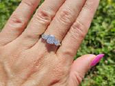 Balto aukso žiedas su 2.55 ct Lab-grown deimantais - nuotraukos Nr. 4