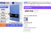 Saulės inverteris Anenji 48v 6,2kw su Wi Fi - nuotraukos Nr. 5
