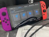 Nintendo Switch Oled (atrištas)64gb+ 256 micro Sd - nuotraukos Nr. 2
