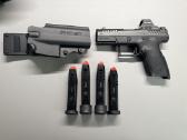 Pistoletas Cz P-10 C Or Ported, 9x19 Holosun 407c - nuotraukos Nr. 2