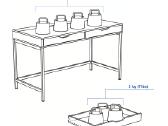 Parduodamas Ikea stalas Alex - nuotraukos Nr. 5