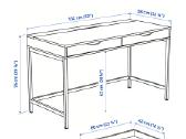 Parduodamas Ikea stalas Alex - nuotraukos Nr. 4