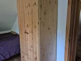 Medinė pušies masyvo spinta l100*d60*h200 - nuotraukos Nr. 6