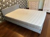 Ikea minkšta dvigulė lova su čiužiniu 140 x 200 cm - nuotraukos Nr. 3
